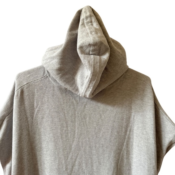 ATM ANTHONY THOMAS MELILLO PONCHO HOODIE SWEATER 1/4 ZIP MINIMALIST CASUAL XS S - Picture 5 of 12